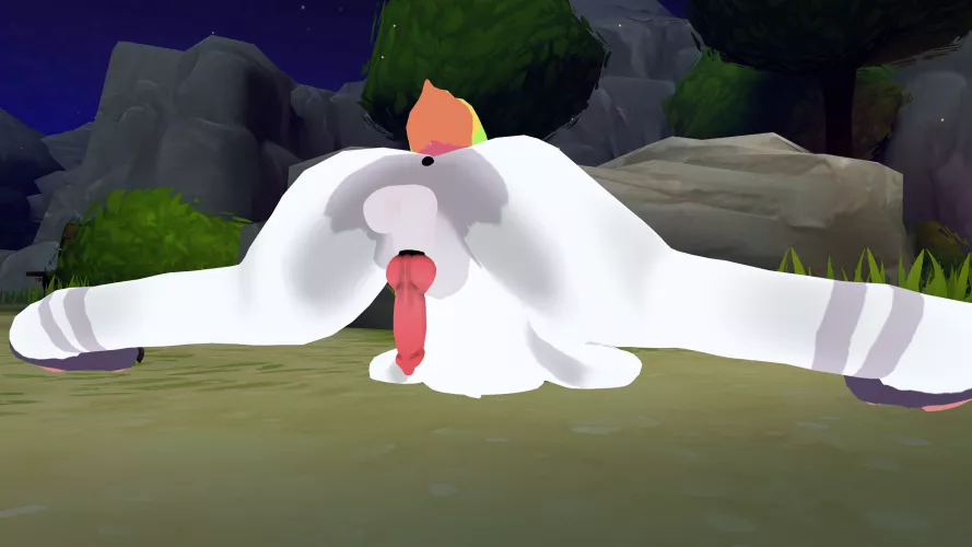 You asked for a back view~ (Rocketpubby)