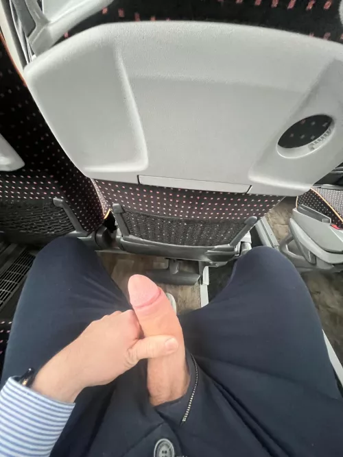 You better catch the same bus where I am jerking my thick cock, sit next to me, I would fuck your mouth and feed you with my hot cum. I need that. 😈 Anyone?