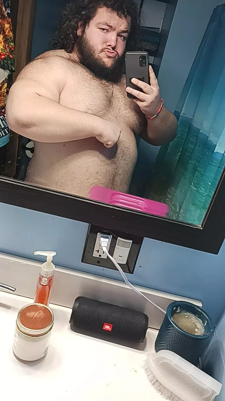 6ft 360lbs always nervous to post here. 