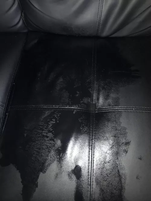 A little leak on my couch 😚