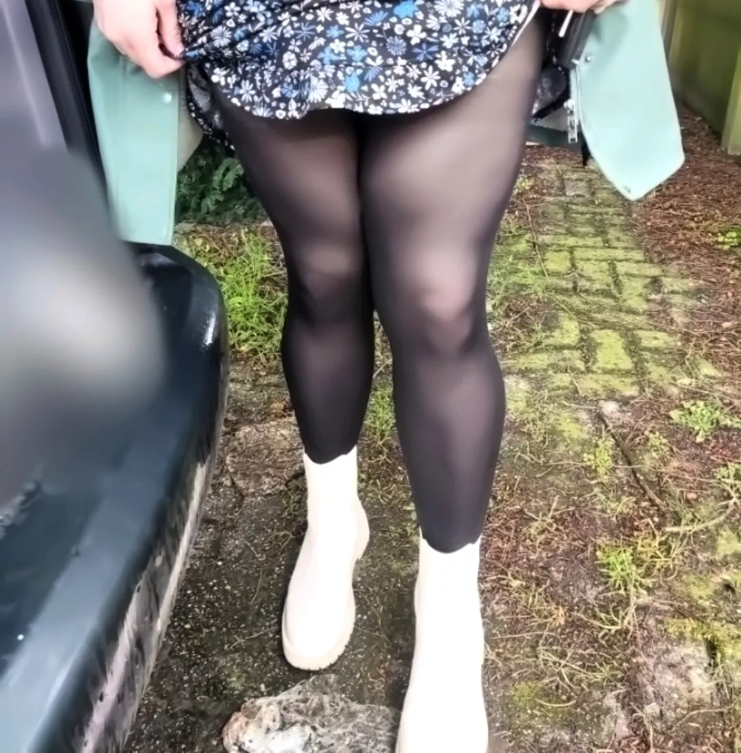 All the way in the back of the parking 