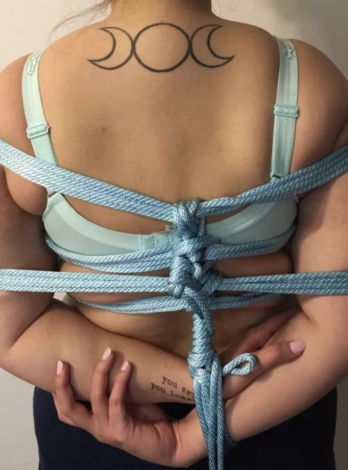 Allll tied up today~