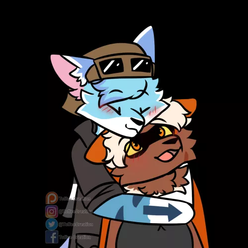 Big Bear Hug (YCH work :D still open!)