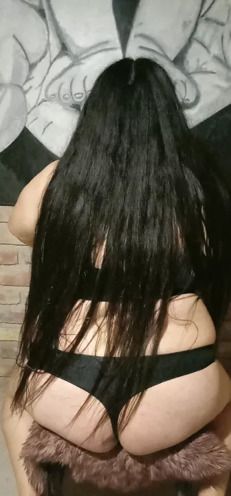 big girl with long hair