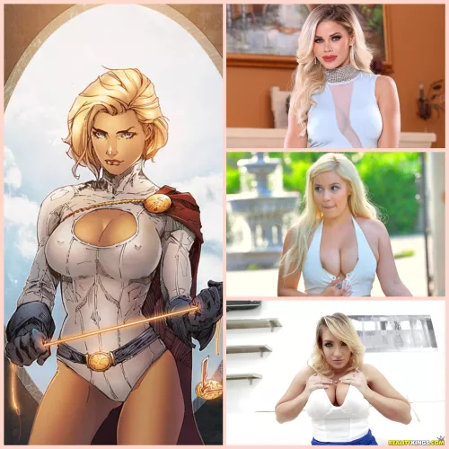 Casting the new DC porn universe. Who’s your Powergirl? Jessa Rhodes, Kylie Page, or Cali Carter