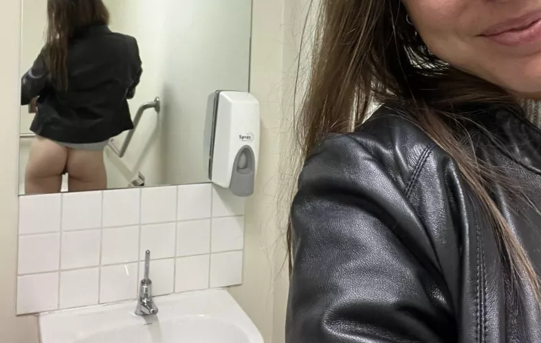 Cheeky one from the public bathroom