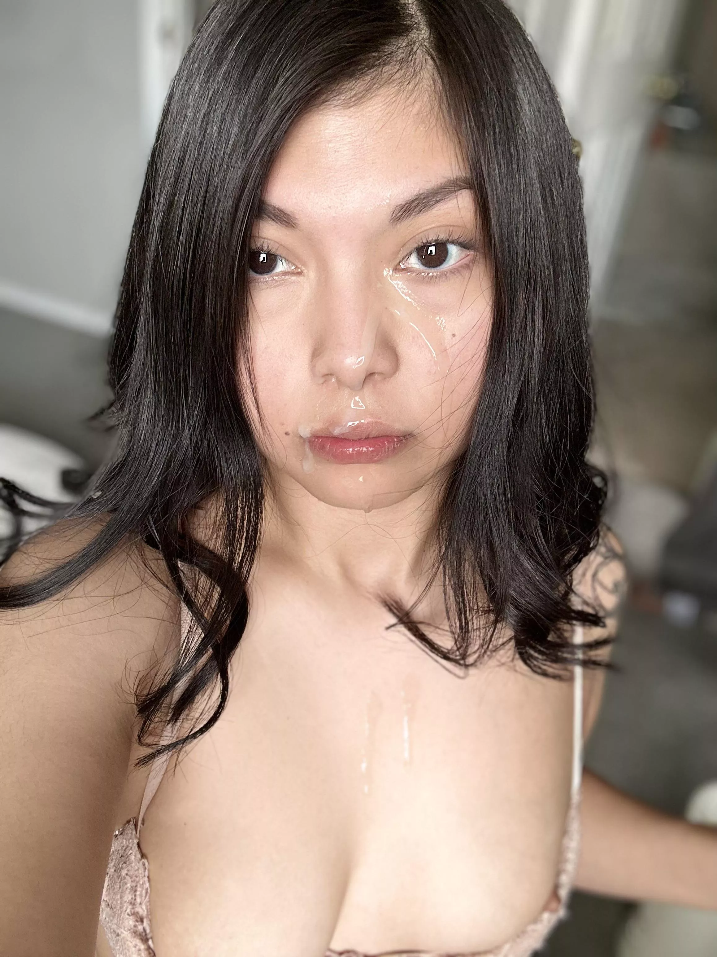 Daddy painted my face like a princess 👑 