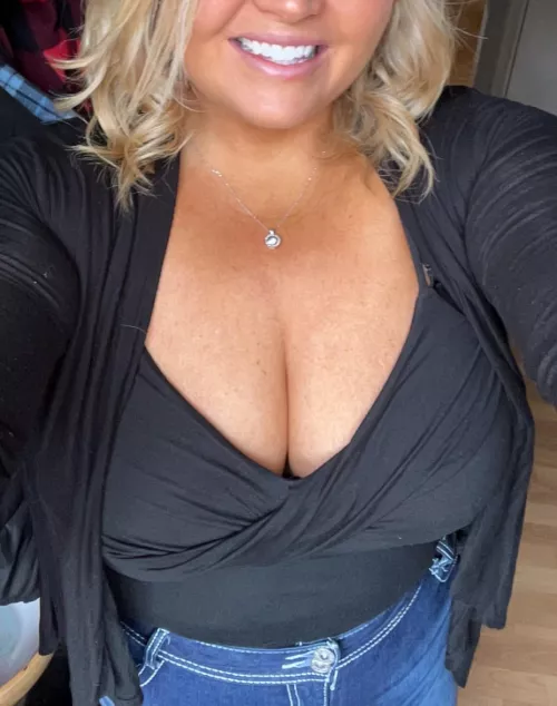 Date night.. would you stare at her tits? 