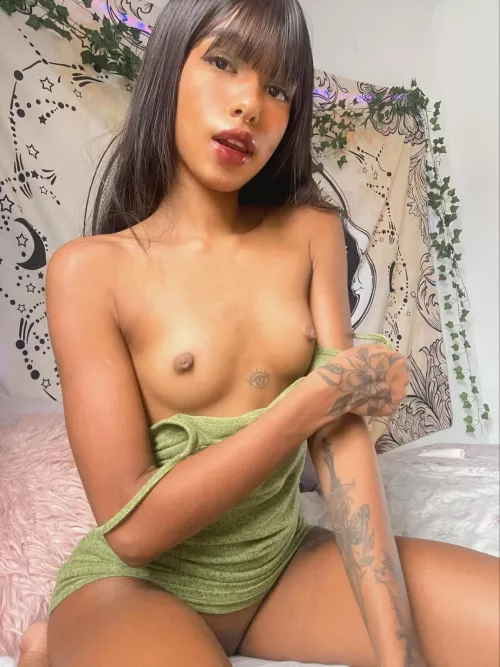 Do you like playing with small tits like mine?