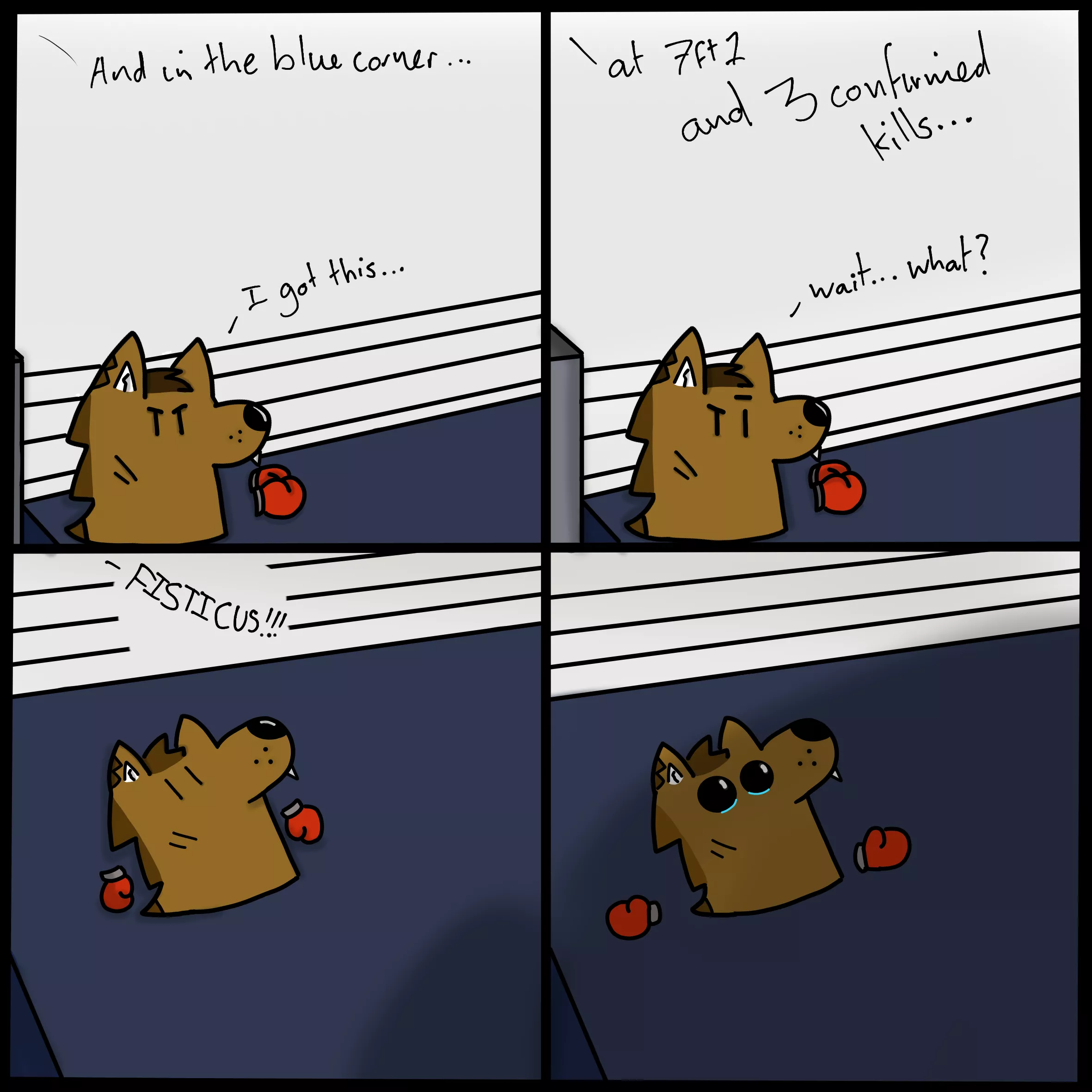 Float like a butterfly, sting like a yeen...