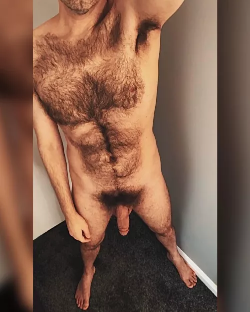 Hangin' out with my cock out...