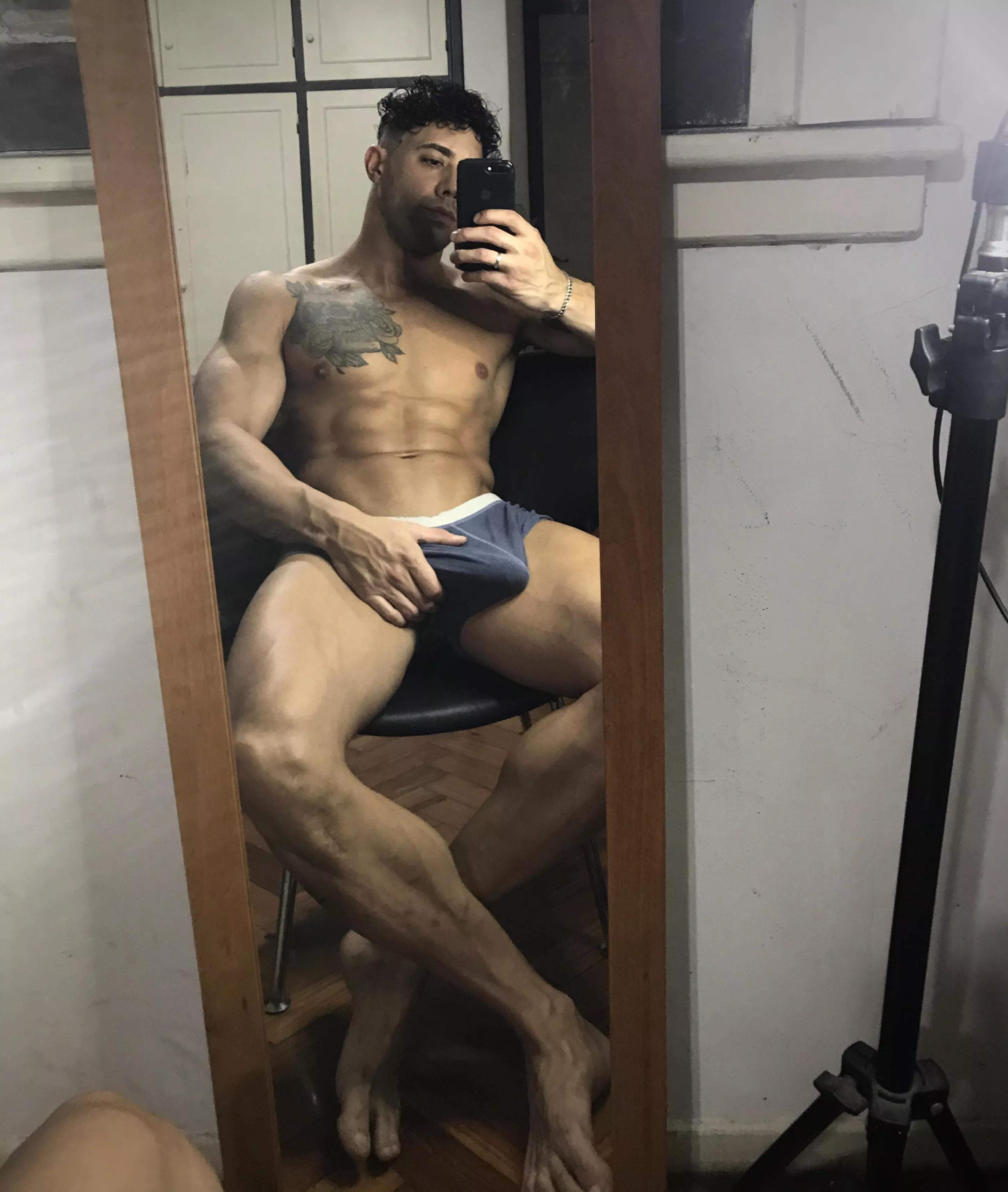 How does the blue look on me?