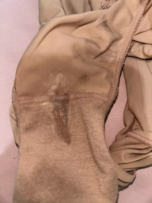 I hope the barista loves my wet spot when i flashed him!