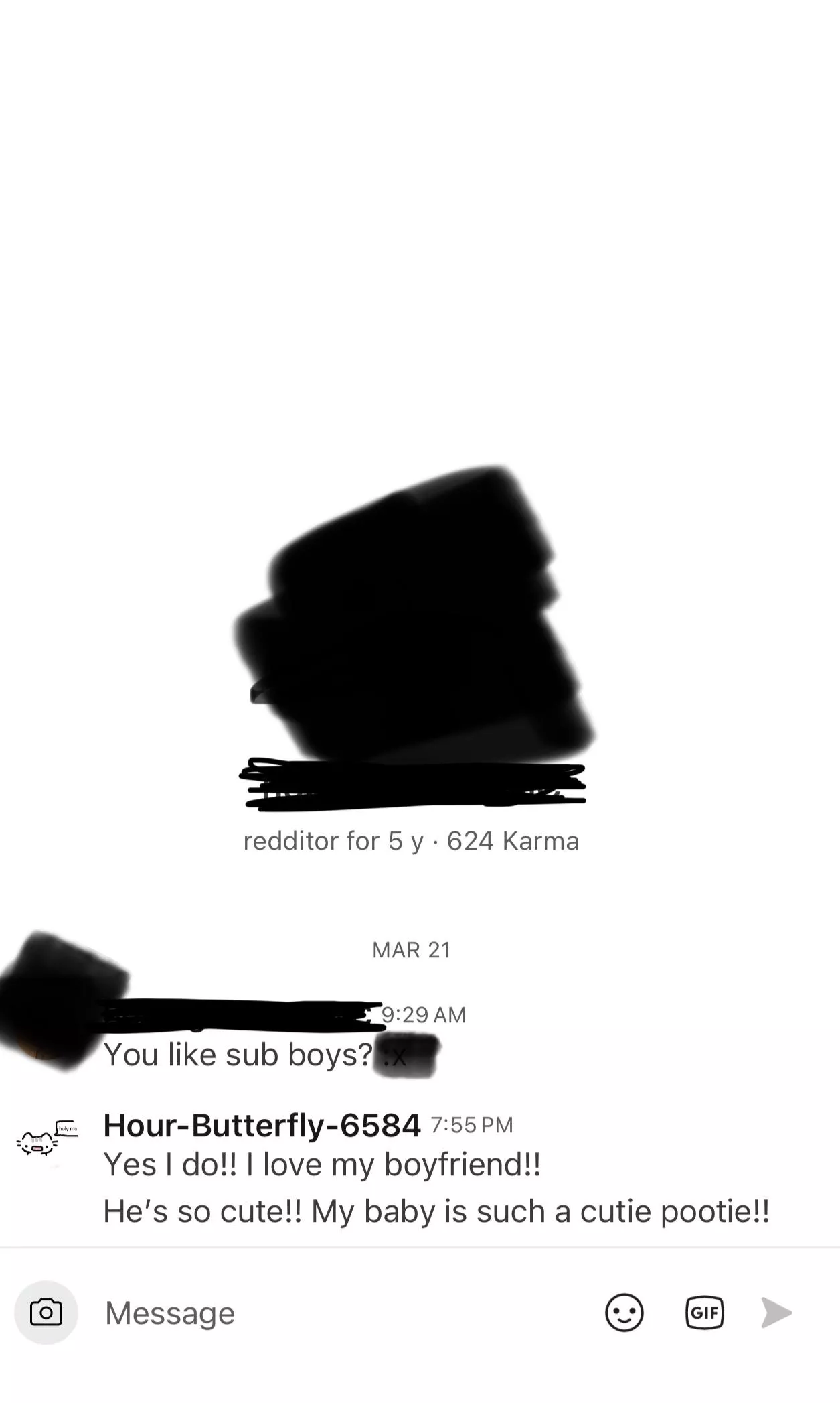 I LOVE MY LOVER LEAVE ME ALONE