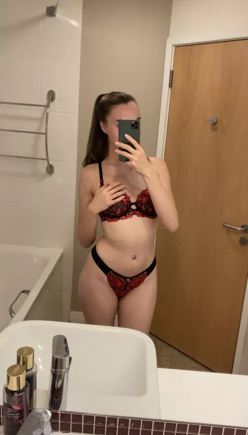 I think my lingerie would look better on your floor