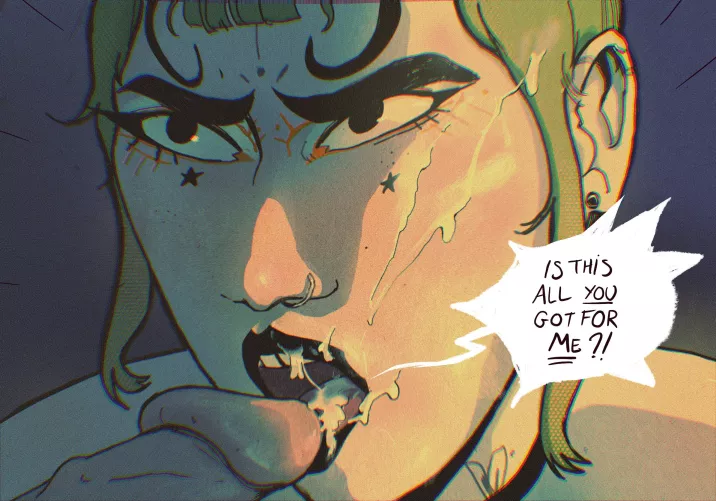 If you have to mess it, make a real mess