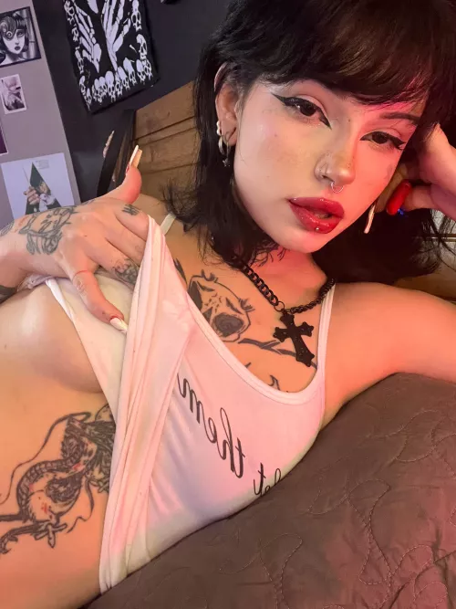 I'm just touching myself thinking about you