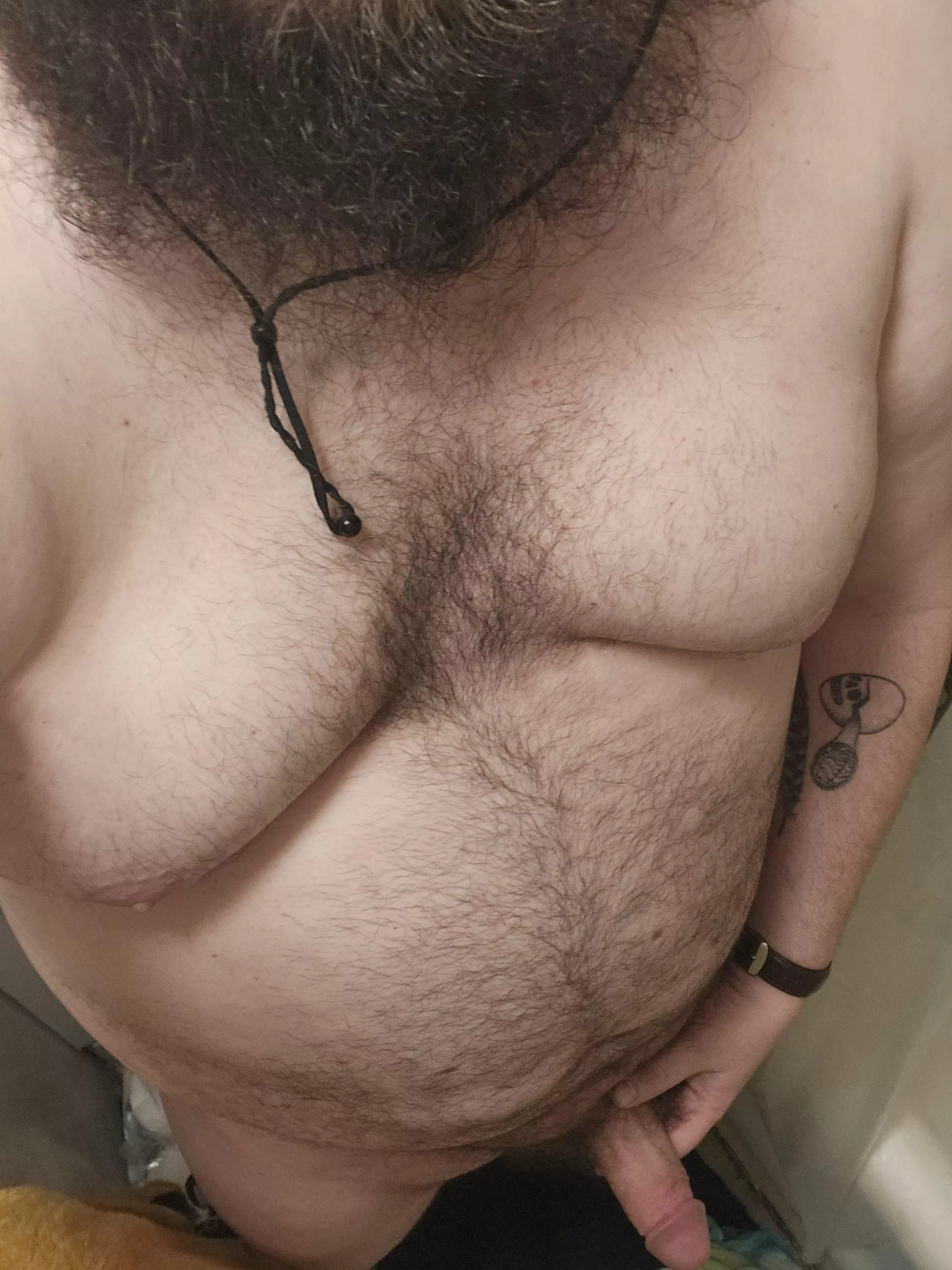 Imagine me slapping it on your tongue.