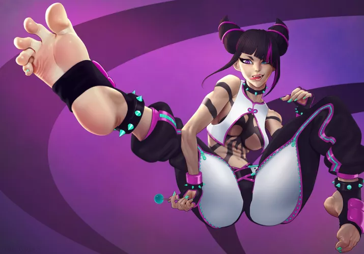 Juri Han (Street Fighter 6) [Artist: puffypinkpaws]