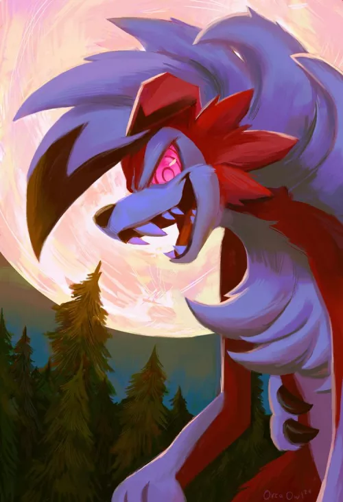 Midnight Lycanroc [OrcaOwl]