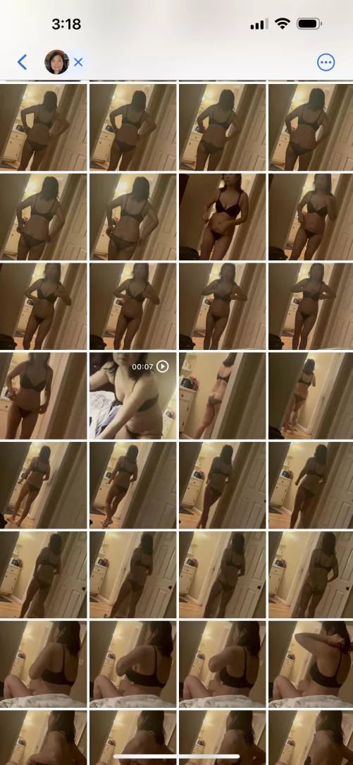 My mature Korean wife in panties. Let me know if you want to see more