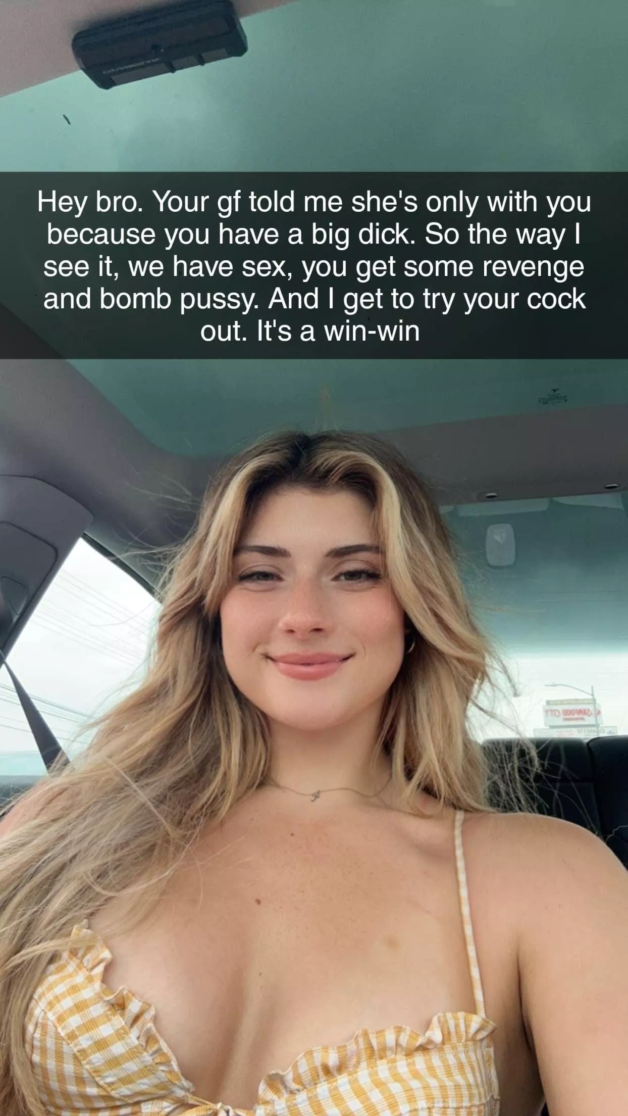 My sister heard the rumours