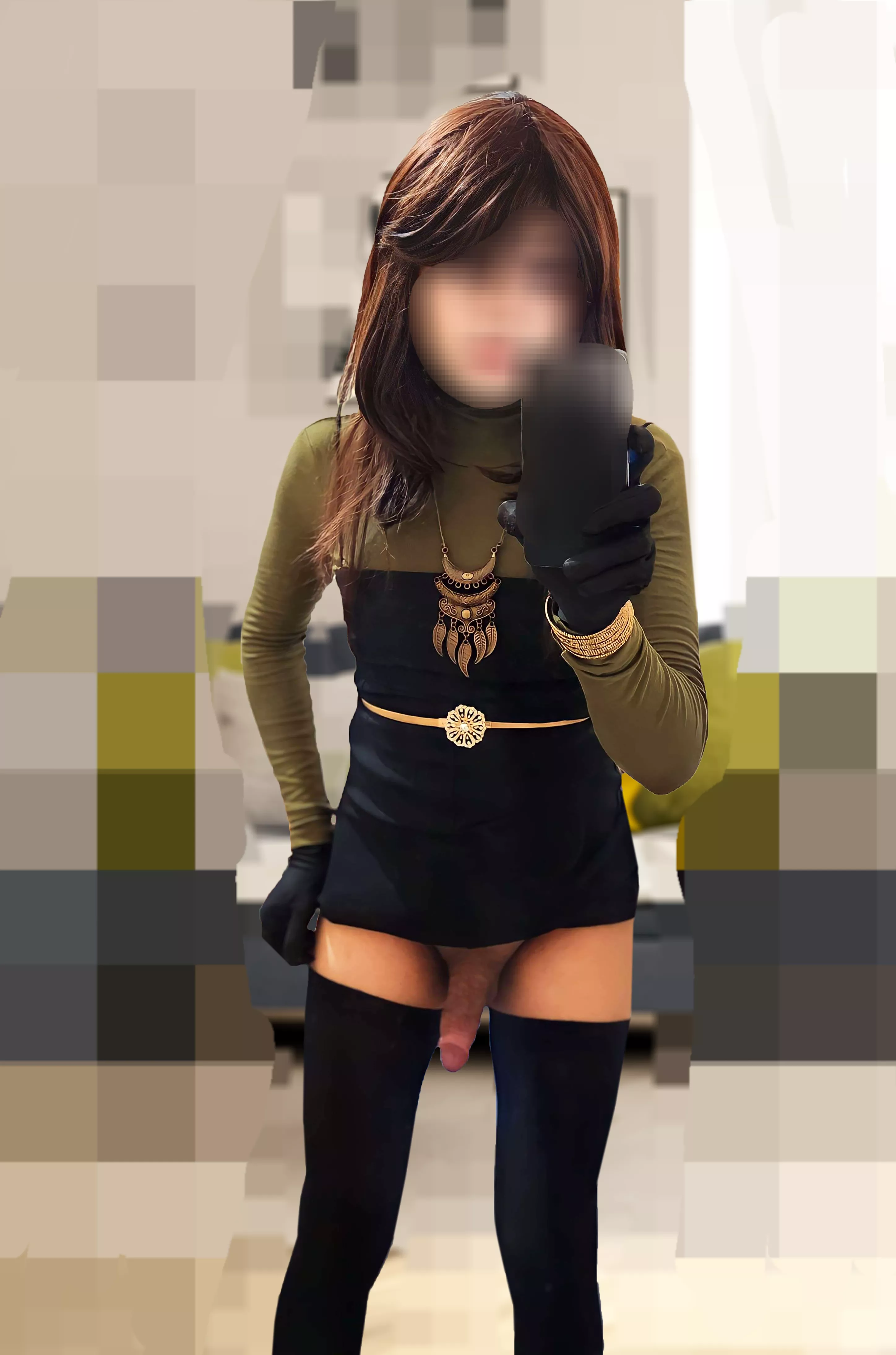 No panties for the party 