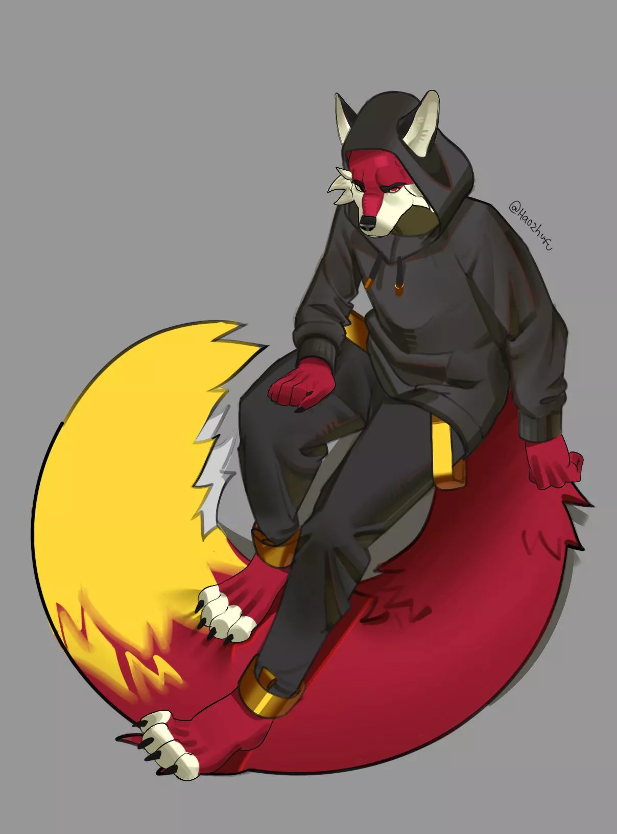 Red fox 🦊 (Commision by me @Haozhufu)