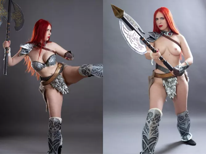 Red Sonja cosplay by Kessie Vao