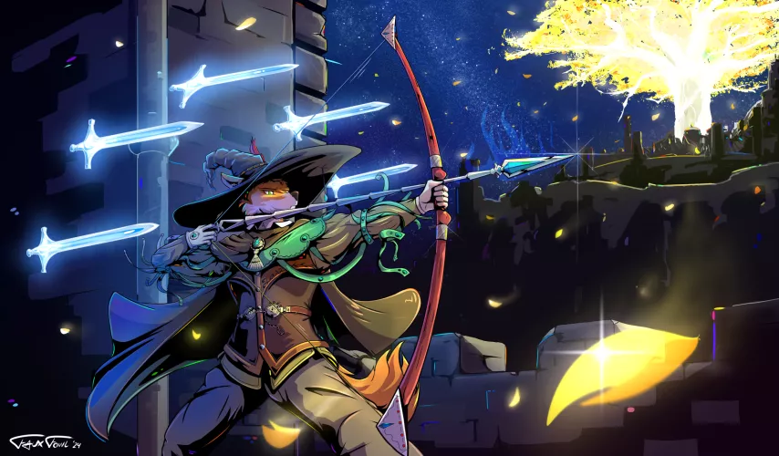 Robin Hood x Elden Ring fanart (by me)