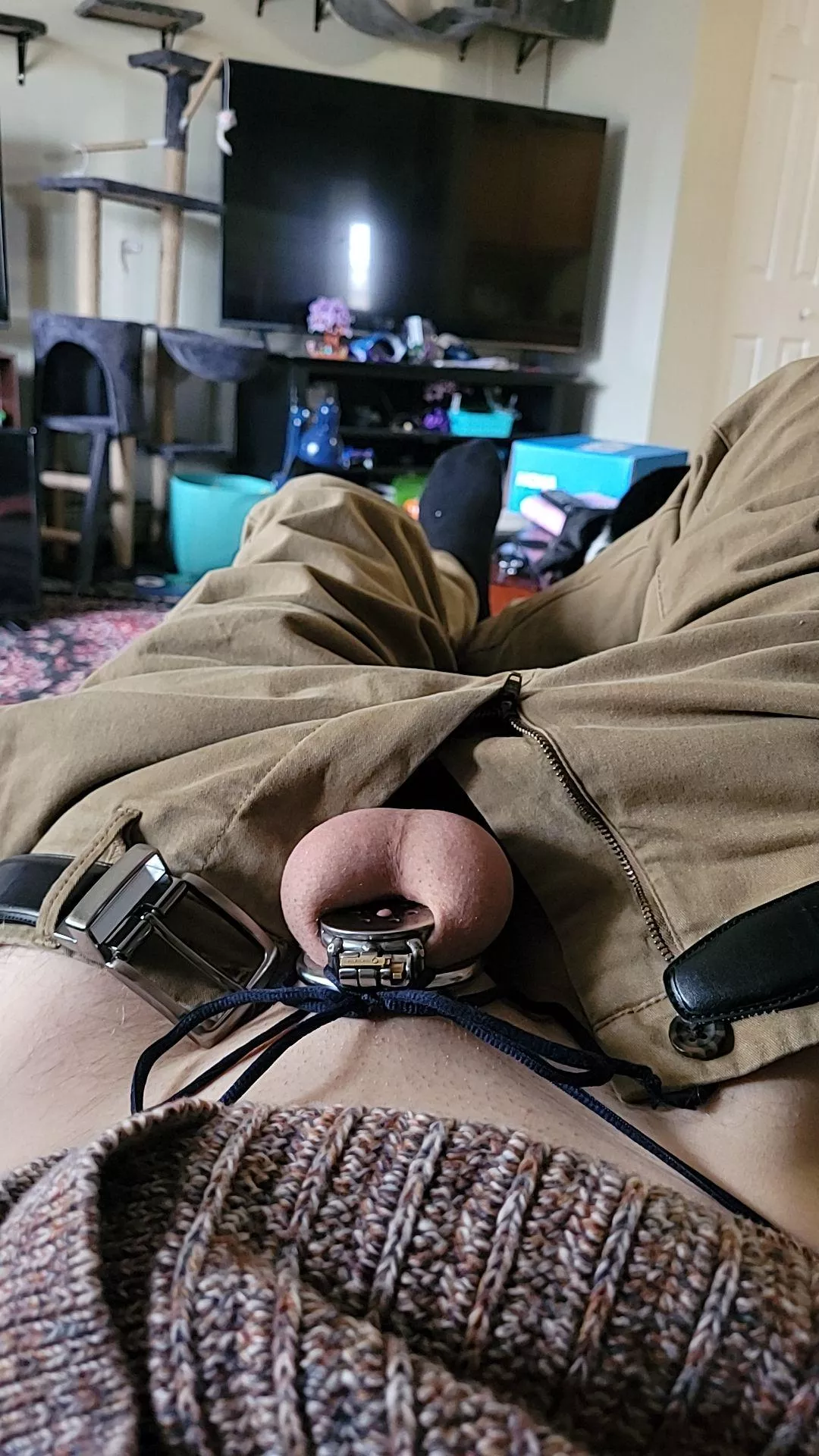 Sleeping in chastity?