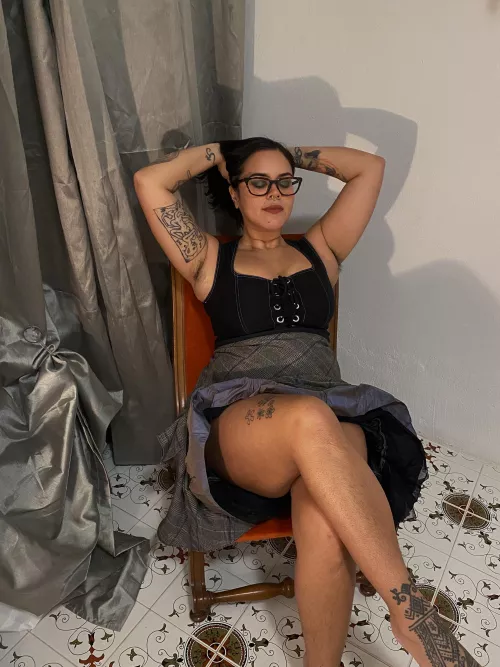 There's special place waiting for you, between my tits and pits