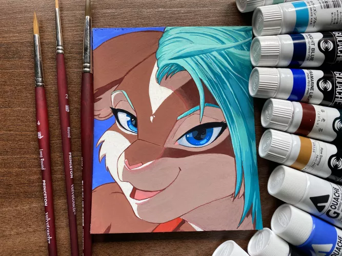 Traditional OC Art [Art by me]