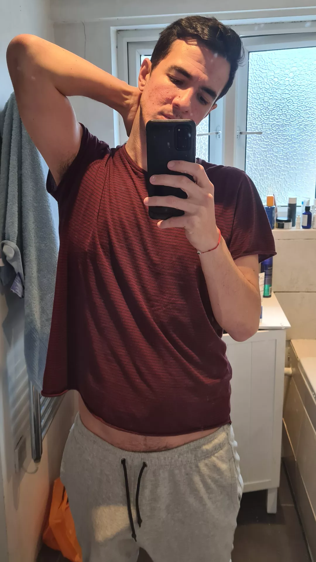 Waking up a bit hung over