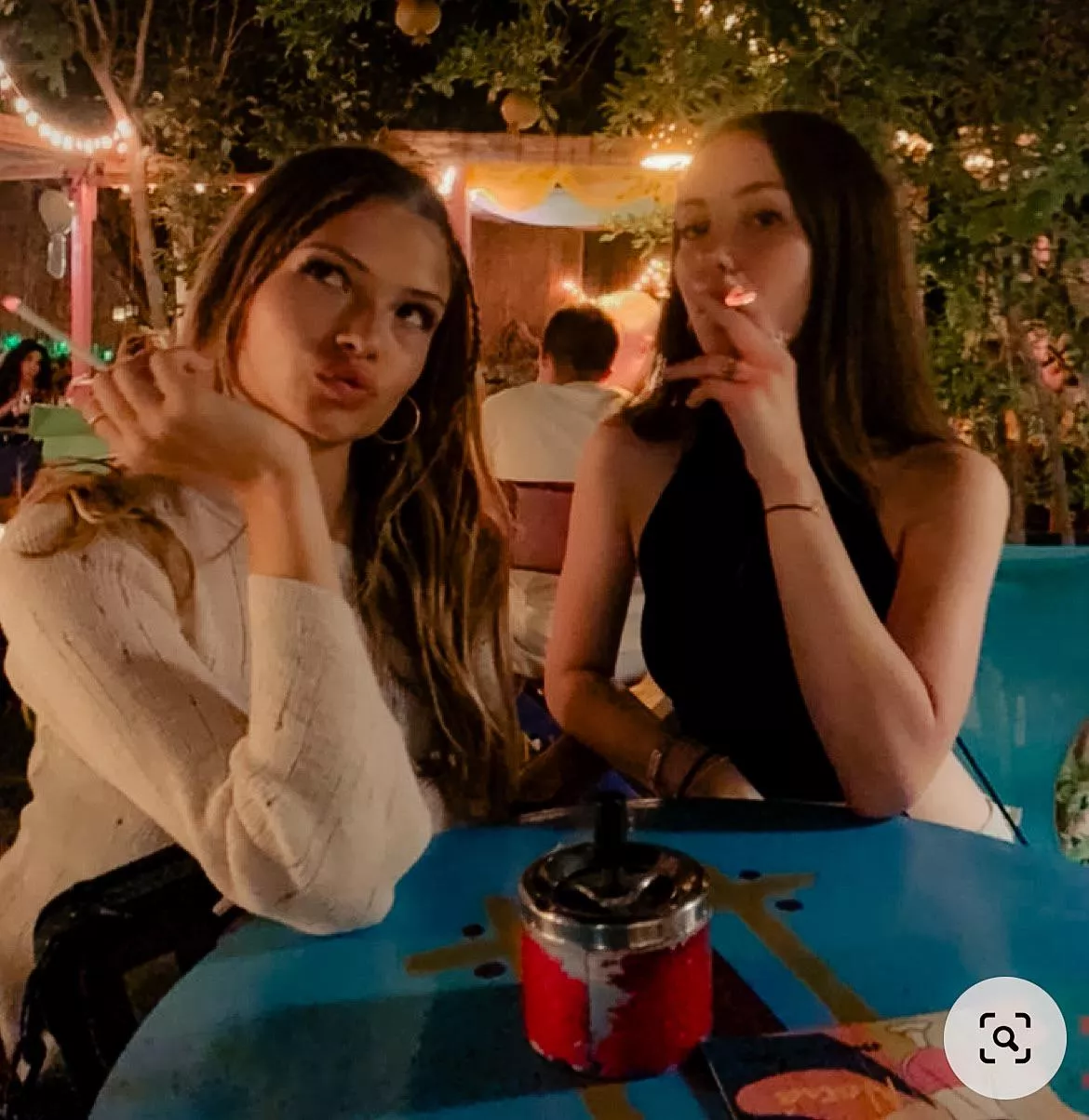 Whenever they go out, they have a friendly (and private) contest to see which one’s smoking draws the most male attention 