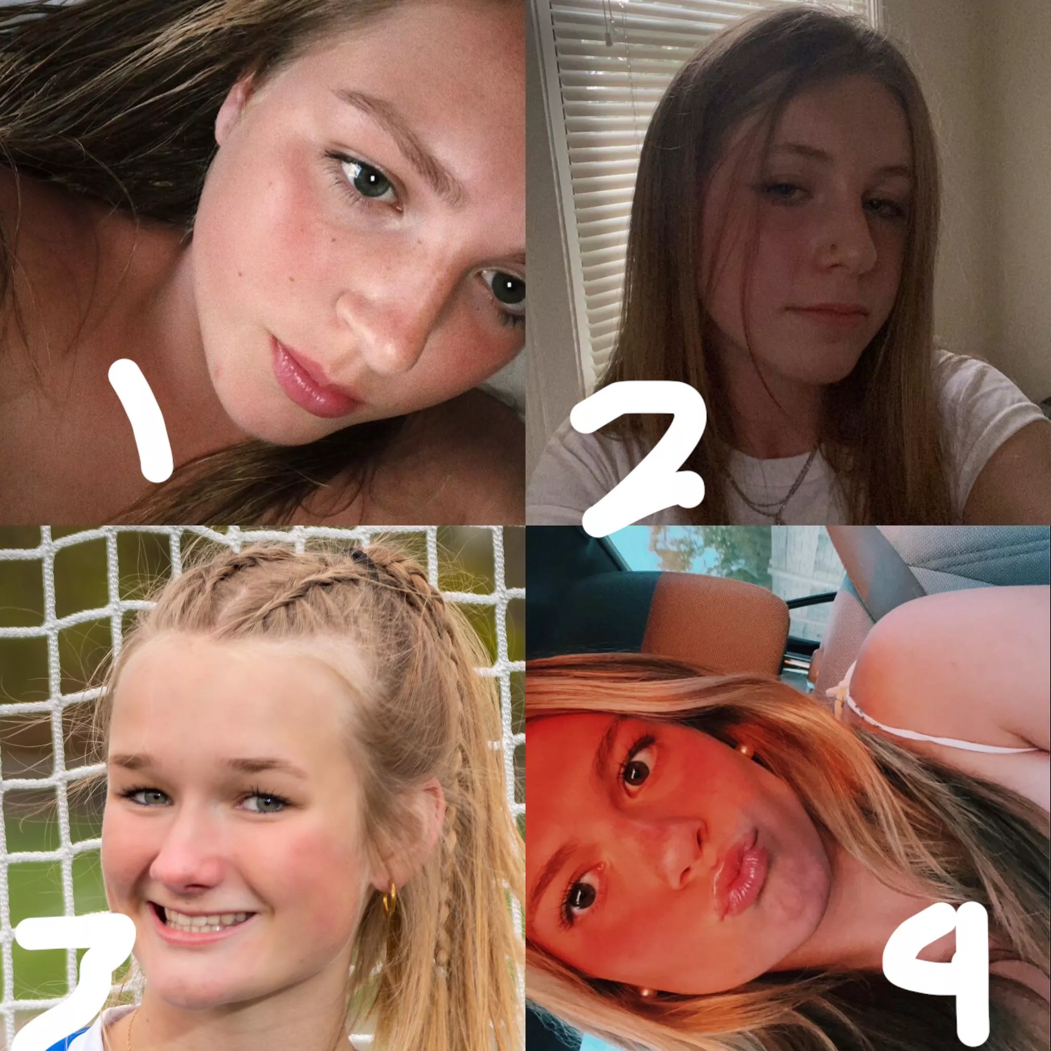 Which college girl will suck you dry? [4]