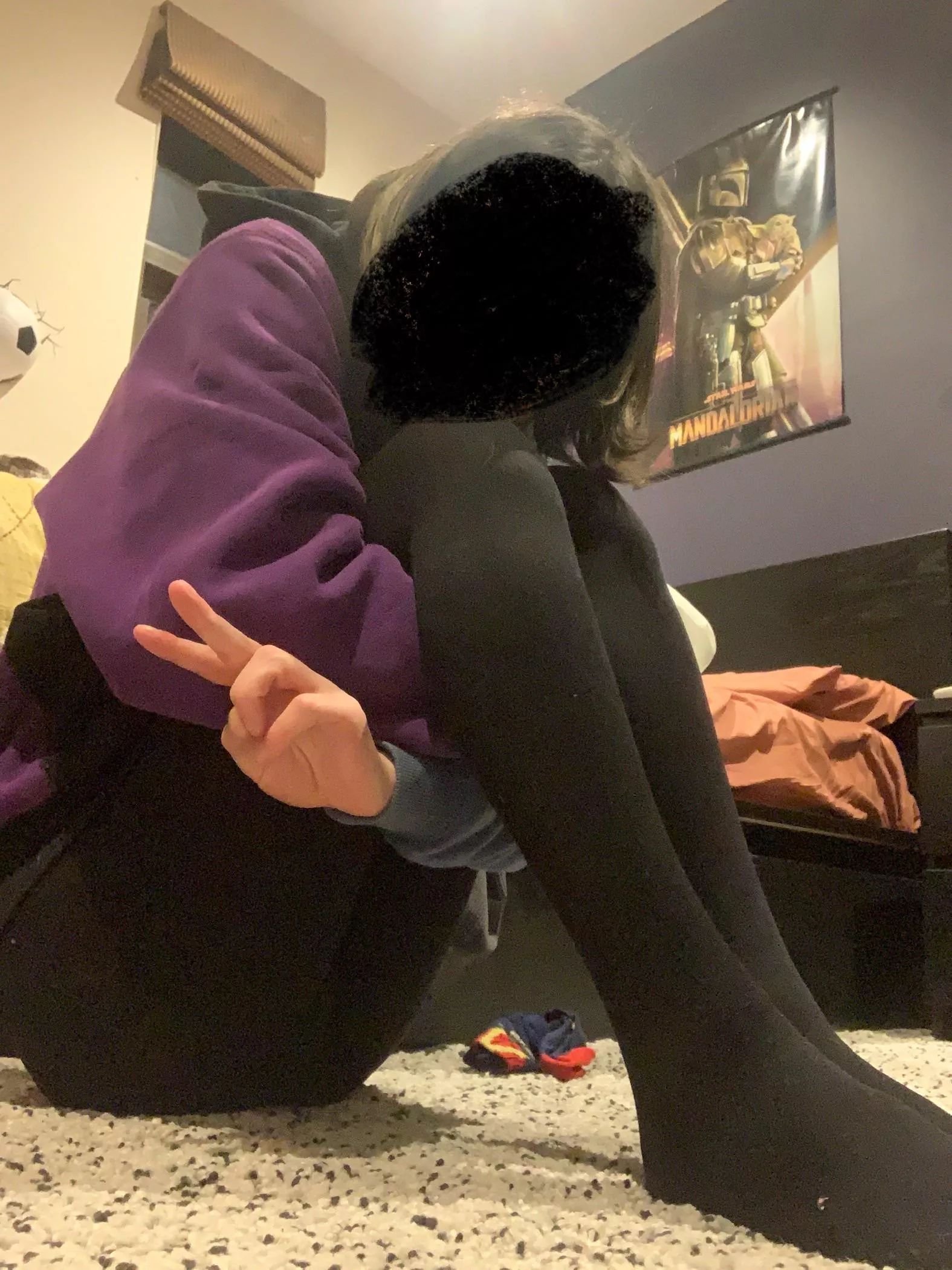 Who doesn't like a hoodie and tights with no skirt ;)