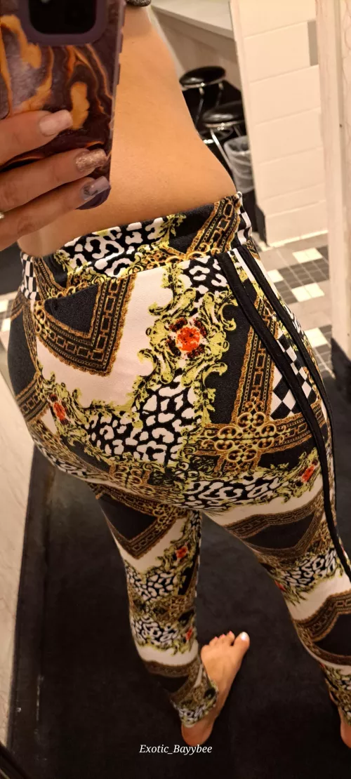 Workout is done, yoga pants come off ;)