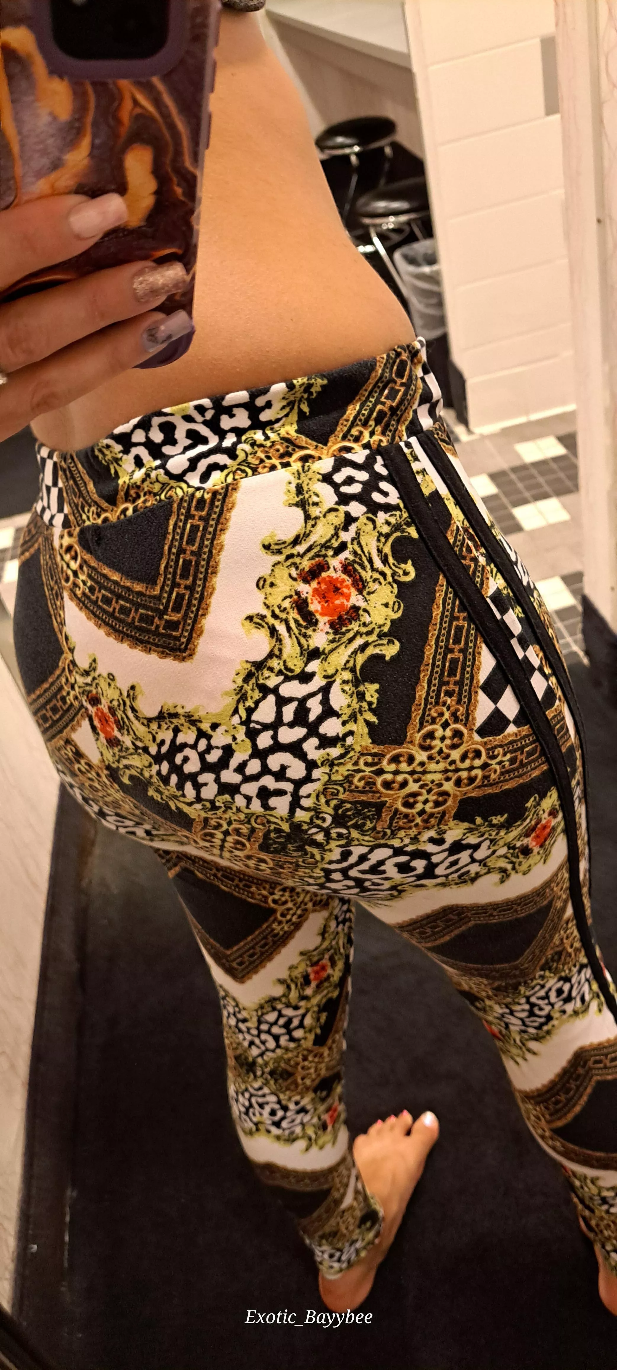 Workout is done, yoga pants come off ;)