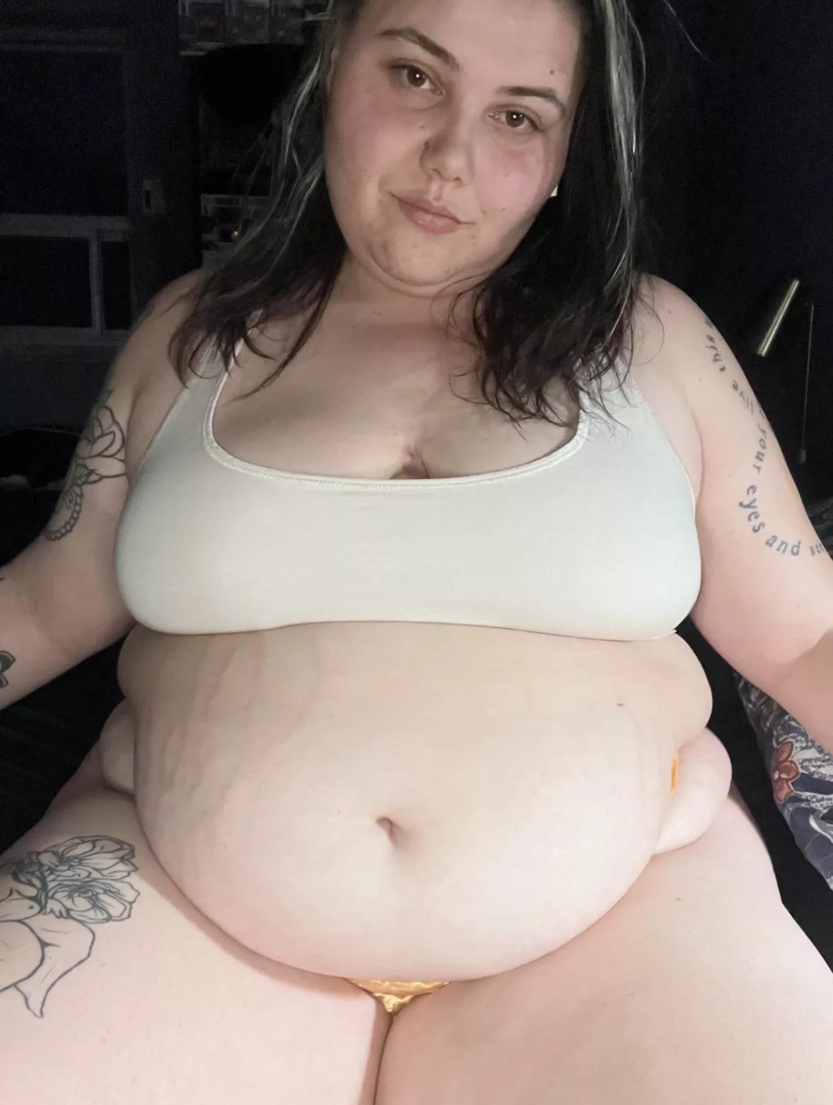 You can really see all my rolls peeking out 🙈