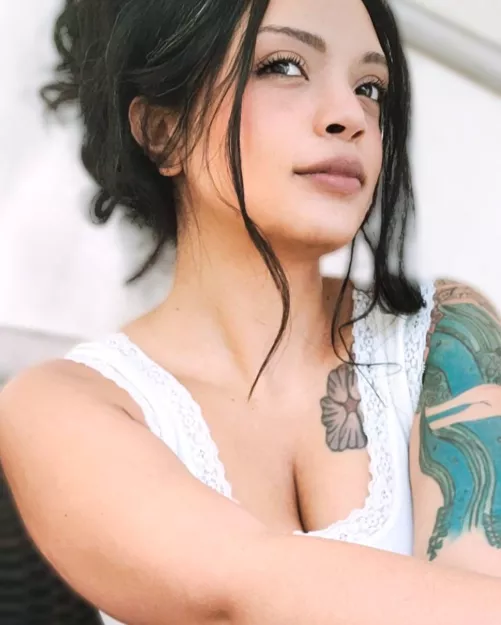 After church, Palm Sunday. Wearing all white : )