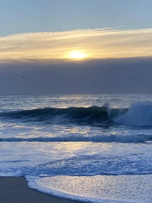 Another cold morning, but a clear one ,after the storm🤙🏻