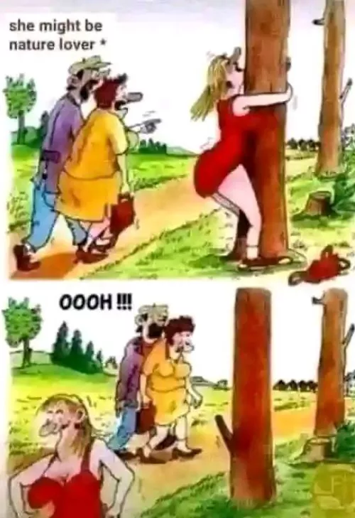 Be kind with trees...