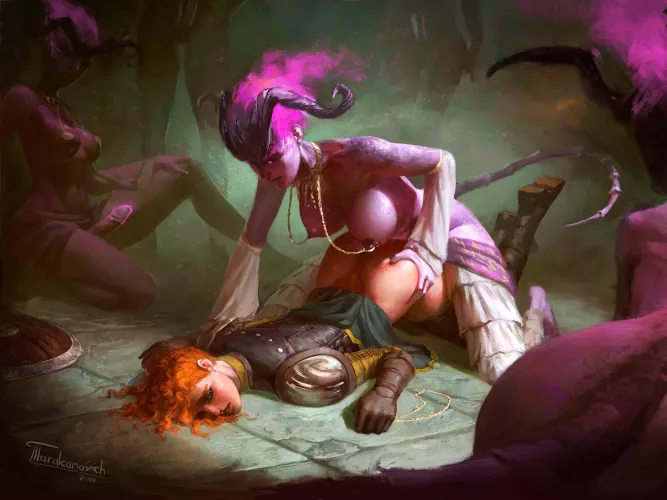 Captured by desire demons