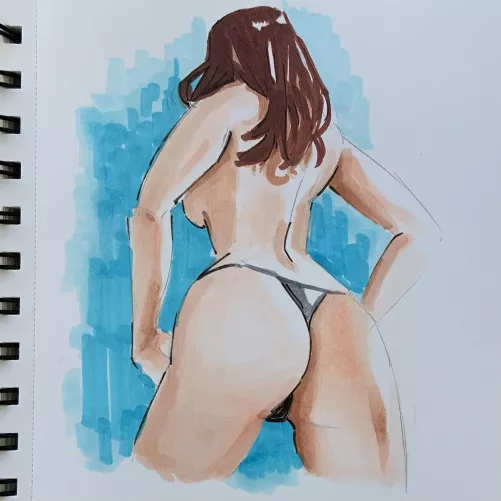 Copic marker sketch - by me