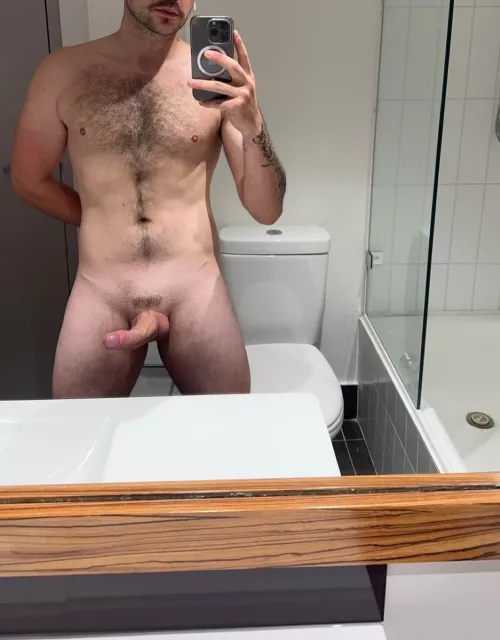 Don’t knock bro just walk in I like a surprise 🤫