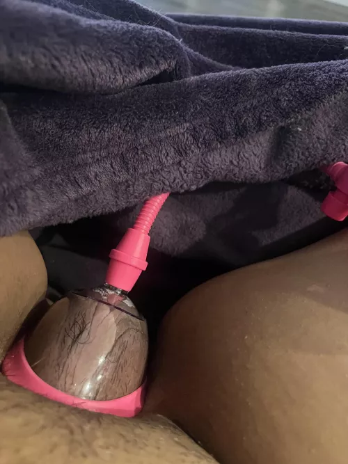 [f] my clit is getting so big this time