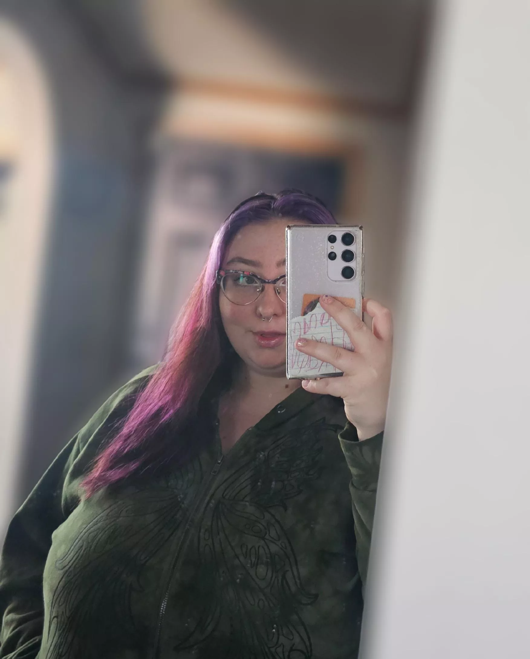 Felt pretty today :) how was your weekend?