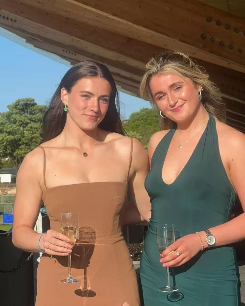 Francesca McGhie and Freya Walker - Scottish rugby player