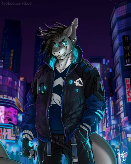 halfbody commission by me🦈💙